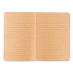 Libretas A5 personalizadas tapa de corcho color beige tercera vista