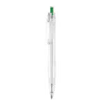 Bolígrafo de RPET (plásticos reciclados) color verde