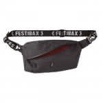 Bolsa para festivales personalizada color negro tercera vista