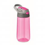 Botellas de plástico para agua personalizadas color rosa