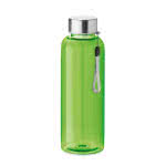 Botellas de agua de plásticos reciclados color verde lima