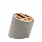 Altavoz bluetooth merchandising de cemento vista principal