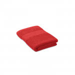 Toalla personalizada pequeña de algodón color rojo
