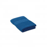 Toalla personalizada pequeña de algodón color azul real