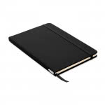 Libreta RPET personalizada tamaño A5 color negro