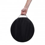 Bolsa para cables largos fabricada con materiales reciclados color negro tercera vista