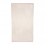 Mantel de algodón con ahorro de agua color blanco tercera vista
