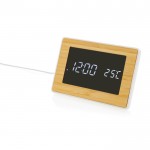 Relojes de bambú con ABS y pantalla LED color madera