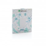 Tarjeta para encontrar la cartera compatible con Apple FindMy color blanco segunda vista con caja