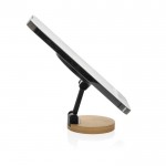 Soporte magnético para teléfono de plástico reciclado y bambú color negro quinta vista