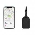 Etiqueta de seguimiento para equipaje con Find My de Apple color negro sexta vista