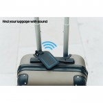 Etiqueta de seguimiento para equipaje con Find My de Apple color negro