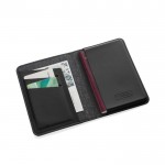 Porta pasaporte rastreable con localización Find My de Apple color negro segunda vista