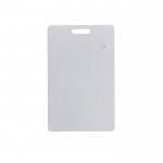 Tarjeta ultradelgada rastreadora para billetera con Find My color blanco segunda vista