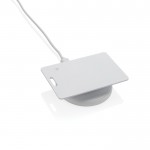 Tarjeta ultradelgada rastreadora para billetera con Find My color blanco cuarta vista