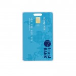Tarjeta ultradelgada rastreadora para billetera con Find My color blanco