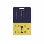 Tarjeta ultradelgada rastreadora para billetera con Find My color blanco