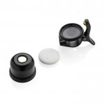 Timbre de bicicleta con localizador compatible con Find My color negro quinta vista