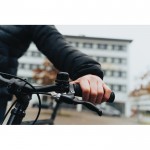 Timbre de bicicleta con localizador compatible con Find My color negro vista de ambiente
