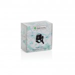 Timbre de bicicleta con localizador compatible con Find My color negro segunda vista con caja