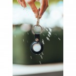 Llavero localizador ecológico con alarma compatible Apple y Android color blanco