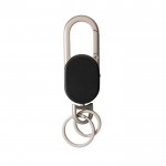 Llavero con localizador recargable compatible con Find My color negro