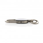 Llavero con localizador recargable compatible con Find My color negro quinta vista