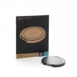 Soporte ecológico con imán extra fuerte magnético para teléfono color gris vista con caja