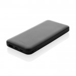 Powerbank con indicadores de energía y cable tipo C 10.000 mAh color negro