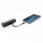Powerbank portátil extraíble ideal para reciclar la batería 5.000 mAh color negro octava vista