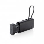 Powerbank portátil extraíble ideal para reciclar la batería 10.000 mAh color negro