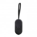 Powerbank portátil extraíble ideal para reciclar la batería 10.000 mAh color negro quinta vista