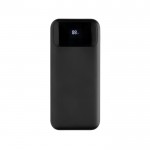 Powerbank con cables integrados pantalla digital 10.000 mAh color negro segunda vista