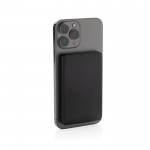Powerbank con carga inalámbrica magnética indicador 5.000 mAh color negro sexta vista