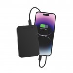 Batería externa con imán para el móvil y puerto tipo C 10.000 mAh color negro séptima vista