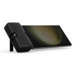 Powerbank de plástico reciclado con indicador de carga 20W color negro tercera vista