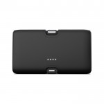 Powerbank de plástico reciclado con indicador de carga 20W color negro séptima vista