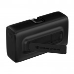 Powerbank de plástico reciclado con indicador de carga 20W color negro novena vista