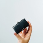Powerbank de plástico reciclado con indicador de carga 20W color negro