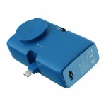 Cargador para reloj y varios dispositivos con potencia de 20W color azul vista 13