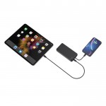 Powerbank ecológica para 2 dispositivos indicador de carga 20W color negro quinta vista