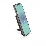 Powerbank magnético de bambú carga inalámbrica 5.000 mAh color negro quinta vista
