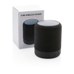 Altavoces con micro personalizados color negro