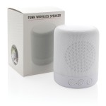 Altavoz con micrófono personalizado color blanco