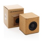 Altavoces corcho con logo
