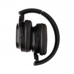 Auriculares reciclados con diadema color negro quinta vista