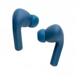 Auriculares con bloqueo de ruido color azul quinta vista