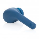 Auriculares con bloqueo de ruido color azul septima vista