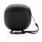 Altavoz pequeño resistente al agua color negro cuarta vista