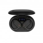 Auriculares inalámbricos con microfono para llamadas BT 5.3 color negro sexta vista